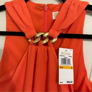 Michael Kors Coral Top Size S